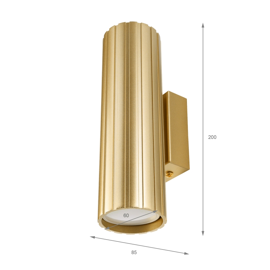 Brilagi - CRISPINA Wall Light 2xGU10/10W/230V 20 cm Gold