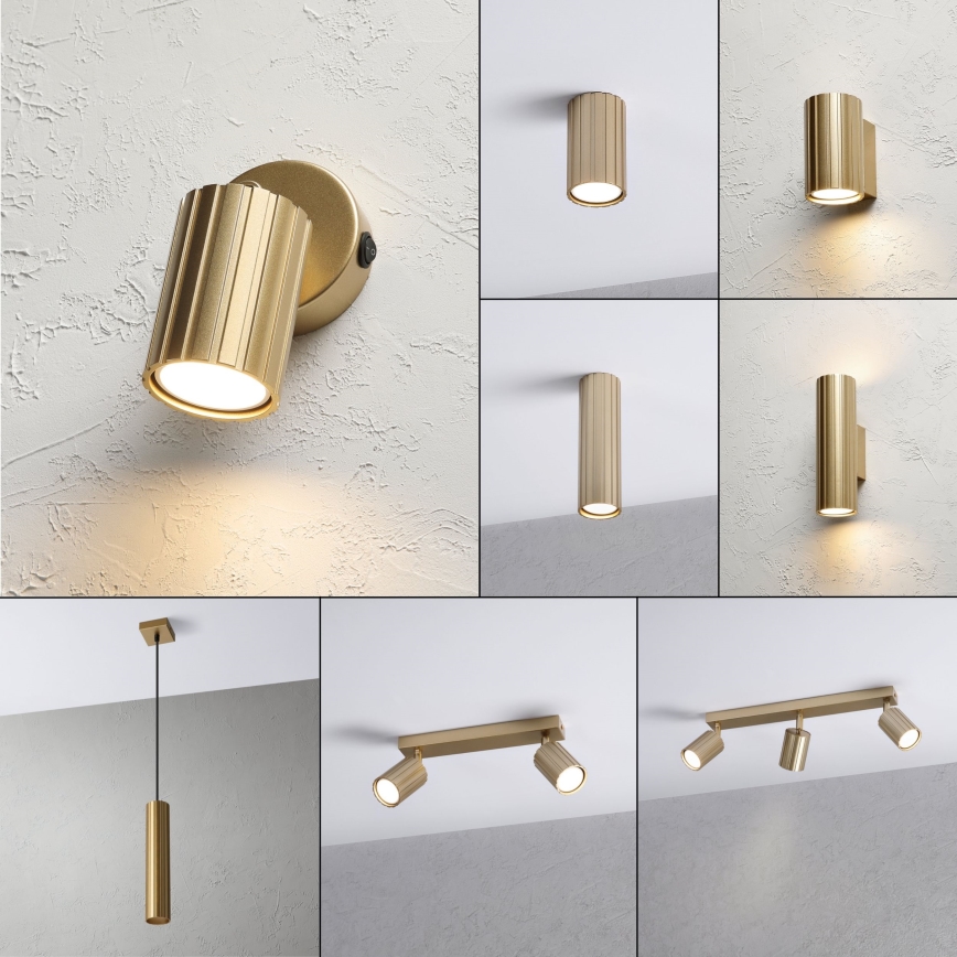 Brilagi - CRISPINA Wall-mounted Spotlight 1xGU10/10W/230V, Gold