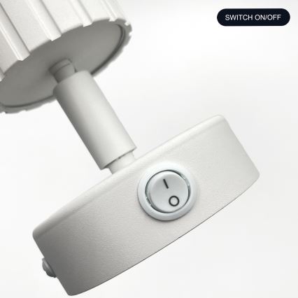 Brilagi - CRISPINA Wall-Mounted Spotlight 1xGU10/10W/230V White