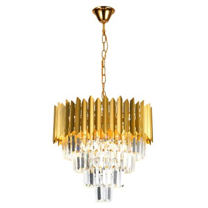 Brilagi - CRISTAL Chain-hung Chandelier 5xE14/40W/230V Ø 45 cm