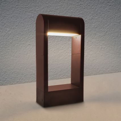 Brilagi - CROTONE LED Outdoor Lamp, 7W/230V, Brown, IP54, 30 cm