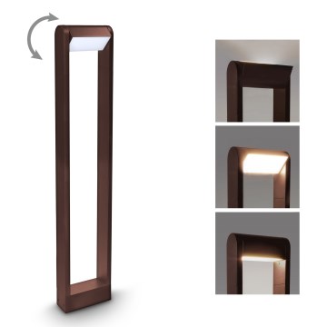 Brilagi - CROTONE LED Outdoor Lamp LED/7W/230V, Brown, IP54, 80 cm