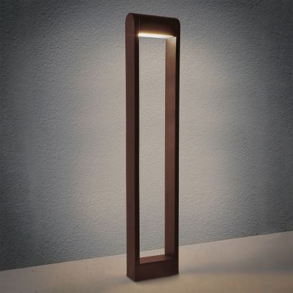 Brilagi - CROTONE LED Outdoor Lamp LED/7W/230V, Brown, IP54, 80 cm