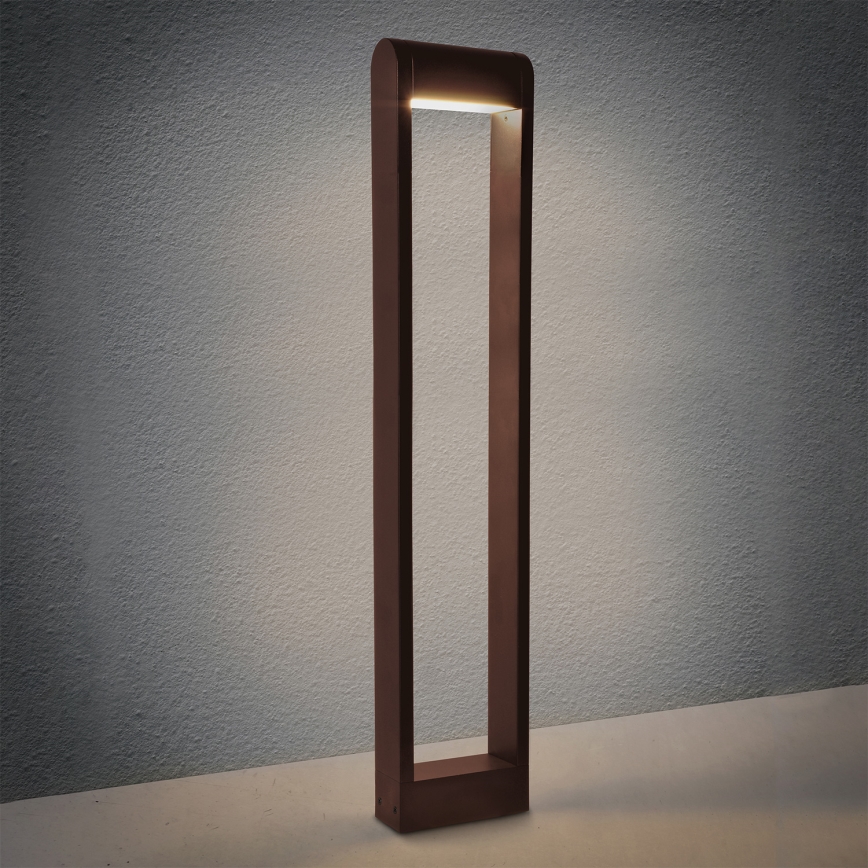 Brilagi - CROTONE LED Outdoor Lamp LED/7W/230V, Brown, IP54, 80 cm