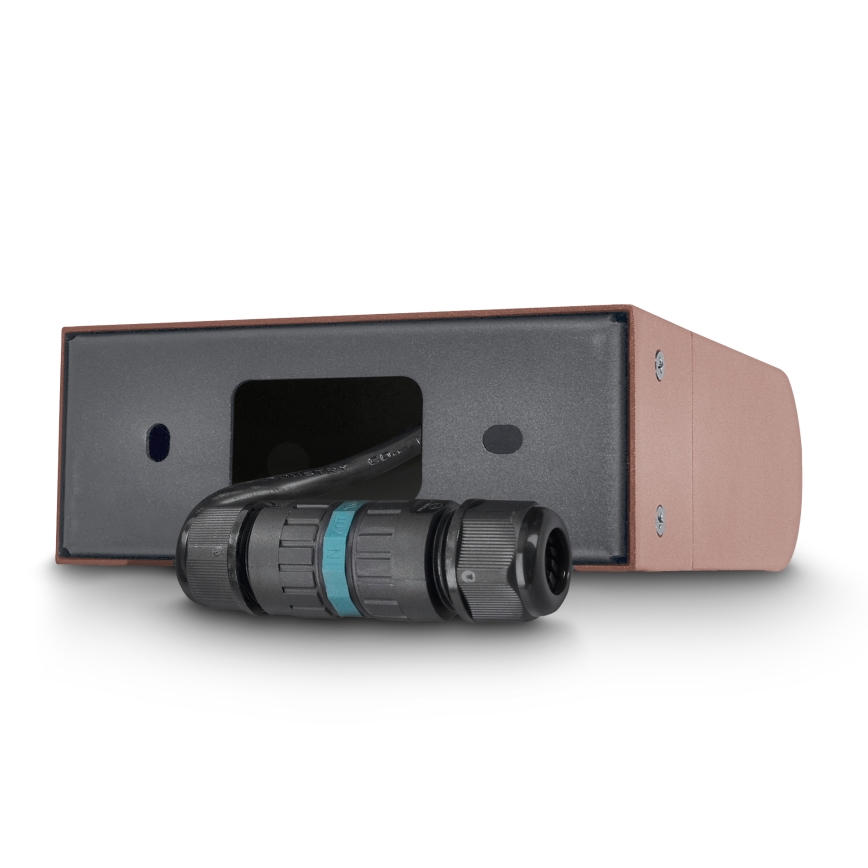 Brilagi - CROTONE LED Outdoor Wall Light, 7W, 230V, Brown, IP54