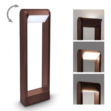 Brilagi - CROTONE Outdoor LED Lamp 7W/230V, Brown, IP54, 50 cm