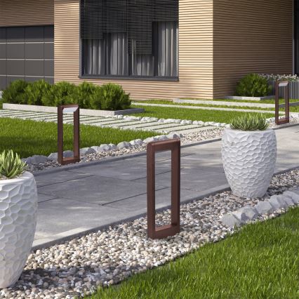 Brilagi - CROTONE Outdoor LED Lamp 7W/230V, Brown, IP54, 50 cm