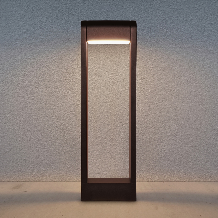 Brilagi - CROTONE Outdoor LED Lamp 7W/230V, Brown, IP54, 50 cm