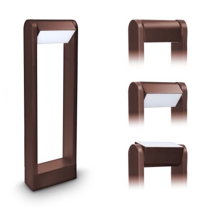 Brilagi - CROTONE Outdoor LED Lamp 7W/230V, Brown, IP54, 50 cm