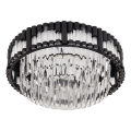 Brilagi - CROWN LED dimmable ceiling light LED/41W/230V 3000-6000K Ø 48 cm black + remote control