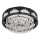 Brilagi - CROWN LED dimmable ceiling light LED/41W/230V 3000-6000K Ø 48 cm black + remote control