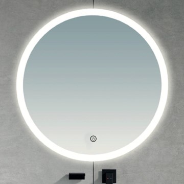 Brilagi - CUNEO LED Bathroom Mirror, 19W/230V, Ø 60 cm, IP44, CRI 90, Dimmable + CCT