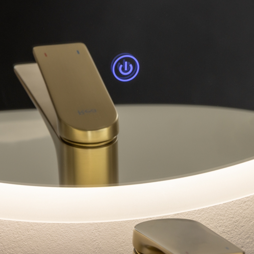 Brilagi - CUNEO LED Bathroom Mirror LED/25W/230V, diameter 80 cm, IP44, CRI 90, dimmable + CCT