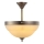 Brilagi - DAHLIA Rod Chandelier 3×E27/40W/230V Ø 37 cm Brass