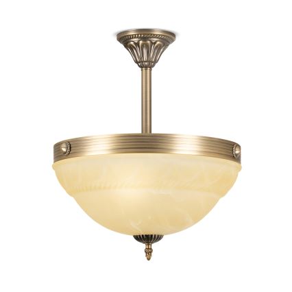 BRILAGI - DAHLIA Rod Chandelier 3×E27/40W/230V Ø 37 cm Brass