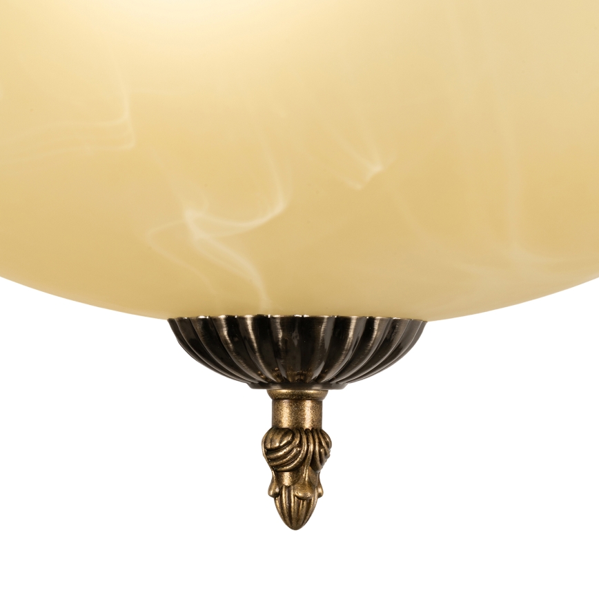 BRILAGI - DAHLIA Rod Chandelier 3×E27/40W/230V Ø 37 cm Brass