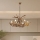 Brilagi - DEER Chain Chandelier 6xE14/10W/230V Ø 80 cm antlers