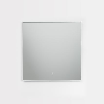 Brilagi - DESIO LED Bathroom Mirror LED/24W/230V 60x60 cm Silver IP44 CRI 90 Dimmable + CCT (tunable color temperature)