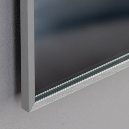 Brilagi - DESIO LED Bathroom Mirror LED/24W/230V 60x60 cm Silver IP44 CRI 90 Dimmable + CCT (tunable color temperature)
