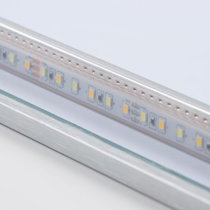 Brilagi - DESIO LED Bathroom Mirror LED/24W/230V 60x60 cm Silver IP44 CRI 90 Dimmable + CCT (tunable color temperature)