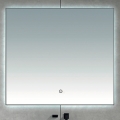 Brilagi - DESIO LED Bathroom Mirror LED/24W/230V 60x60 cm Silver IP44 CRI 90 Dimmable + CCT (tunable color temperature)