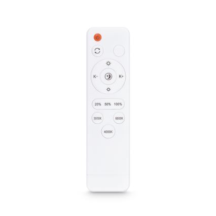 Brilagi - ALSON LED Dimmable Ceiling Light LED/48W/230V 3000-6500K Oak dia. 39.5 cm + remote control