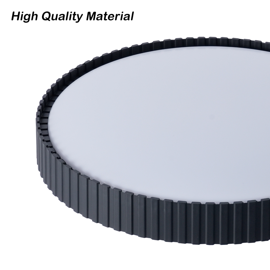 Brilagi - CORVO LED Dimmable Ceiling Fixture LED/54W/230V 3000-6000K Black Ø 40 cm + Remote Control
