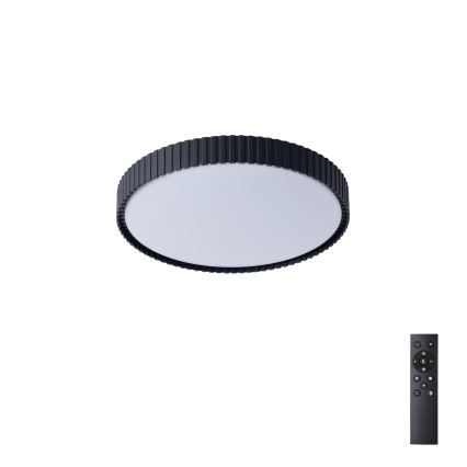 Brilagi - CORVO LED Dimmable Ceiling Fixture LED/54W/230V 3000-6000K Black Ø 40 cm + Remote Control
