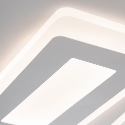 BRILAGI - Dimmable LED ceiling light MODERN LED/51W/230V 3000-6000K 20x40 cm + remote control