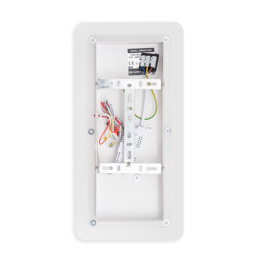 BRILAGI - Dimmable LED ceiling light MODERN LED/51W/230V 3000-6000K 20x40 cm + remote control