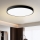 Brilagi - Dimmable Ceiling Light POOL SMART LED/100W/230V 3000-6000K 80 cm Wi-Fi Tuya Black + Remote Control