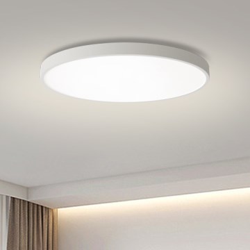 Brilagi - Dimmable Ceiling Light POOL SMART LED/100W/230V 3000-6000K 80 cm Wi-Fi Tuya White + Remote