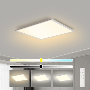 Brilagi - Dimmable Ceiling Light SLIMFRAME LED/36W/230V 45x45 cm 3000-6000K white + remote control
