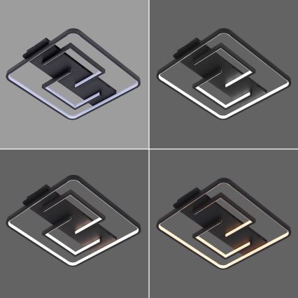 Brilagi - LED Dimmable Ceiling Light FLARE LED/34W/230V 48x48 cm 3000-6000K + remote control