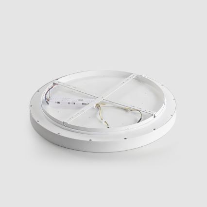 Brilagi - LED Dimmable ceiling light GLASS POOL DOUBLE LED/60W/230V 3000-6000K 50 cm white + remote control