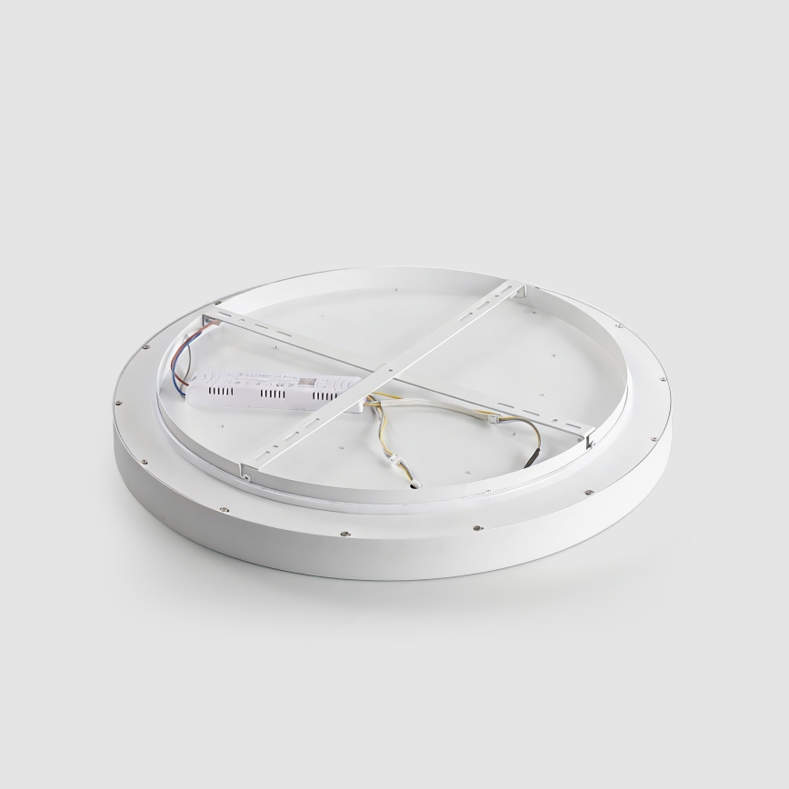 Brilagi - LED Dimmable ceiling light GLASS POOL DOUBLE LED/60W/230V 3000-6000K 50 cm white + remote control