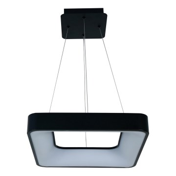 Brilagi - Dimmable LED cable-hung pendant FALCON II LED/80W/230V 3000-6500K 40x40 cm black + remote control