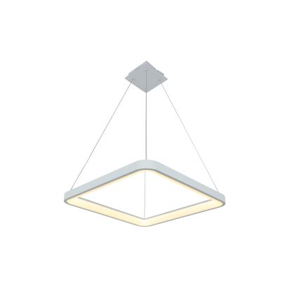 Brilagi - LED Dimmable Cable Pendant Light FALCON SLIM LED/50W/230V 3000-6500K 50x50 cm White + Remote Control