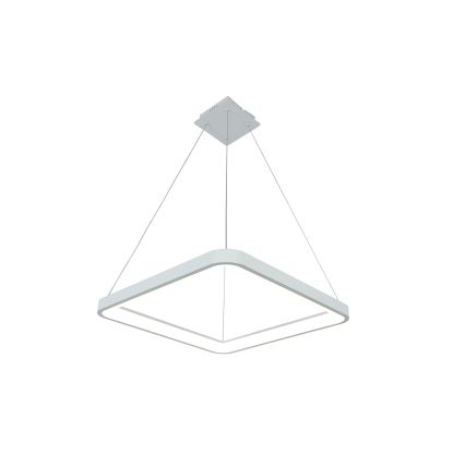 Brilagi - LED Dimmable Cable Pendant Light FALCON SLIM LED/50W/230V 3000-6500K 50x50 cm White + Remote Control