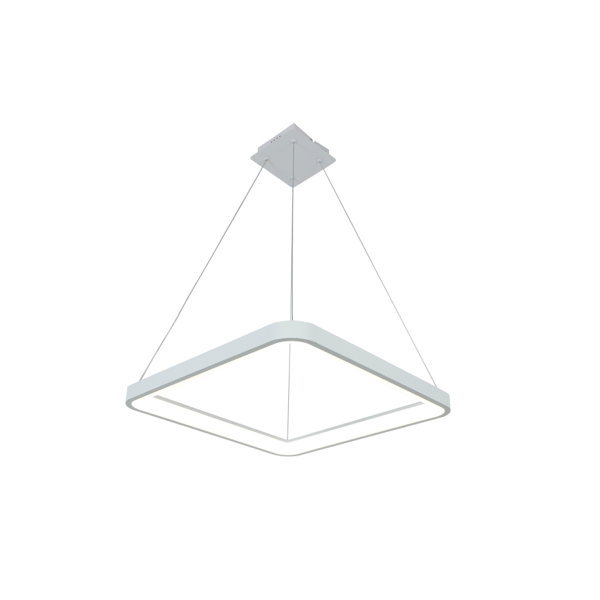 Brilagi - LED Dimmable Cable Pendant Light FALCON SLIM LED/50W/230V 3000-6500K 50x50 cm White + Remote Control