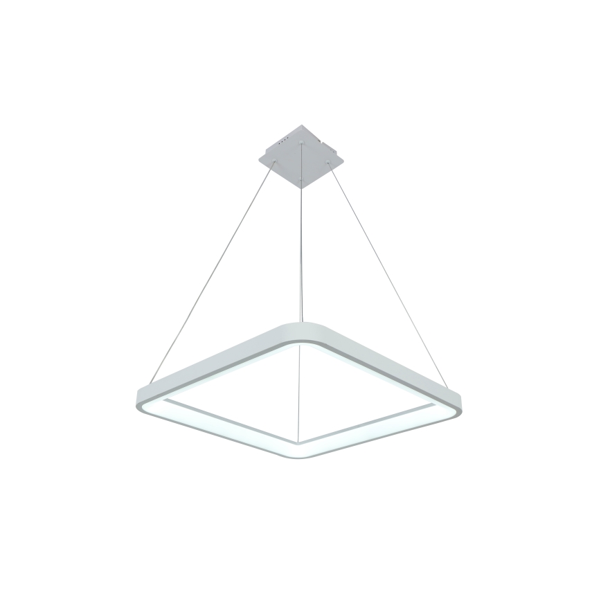 Brilagi - LED Dimmable Cable Pendant Light FALCON SLIM LED/50W/230V 3000-6500K 50x50 cm White + Remote Control