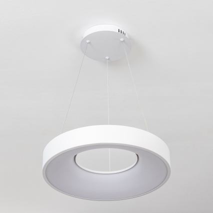 Brilagi - LED Dimmable Cable-Suspended Pendant FALCON II LED/67W/230V 3000-6500K diam. 40 cm white + remote control