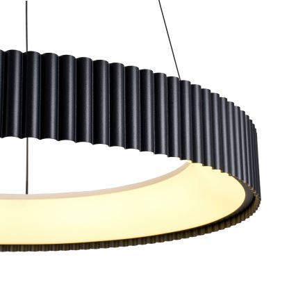 Brilagi - LED Dimmable cable pendant light FALCON MODERN LED/54W/230V 3000-6500K 60 cm diameter Black + Remote Control