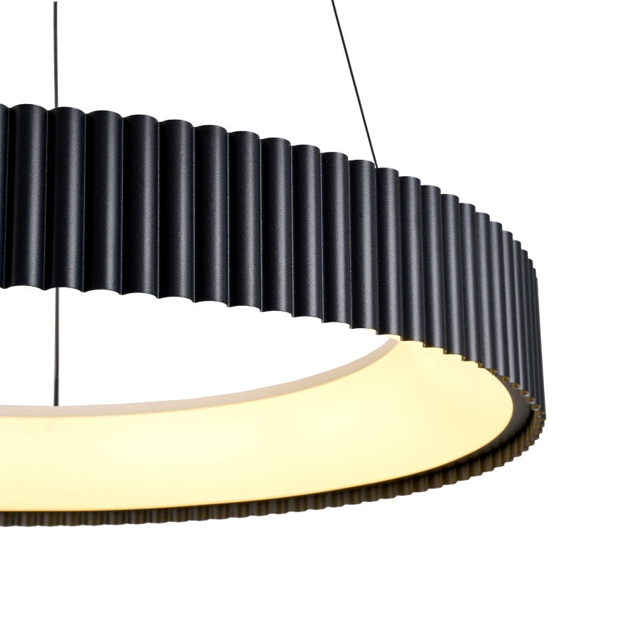Brilagi - LED Dimmable cable pendant light FALCON MODERN LED/54W/230V 3000-6500K 60 cm diameter Black + Remote Control