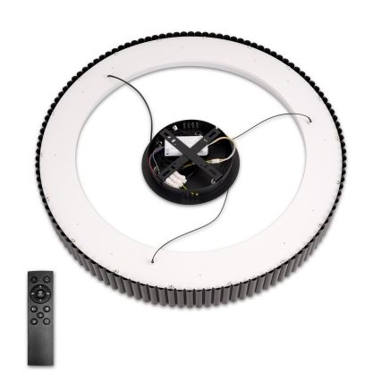 Brilagi - LED Dimmable cable pendant light FALCON MODERN LED/54W/230V 3000-6500K 60 cm diameter Black + Remote Control