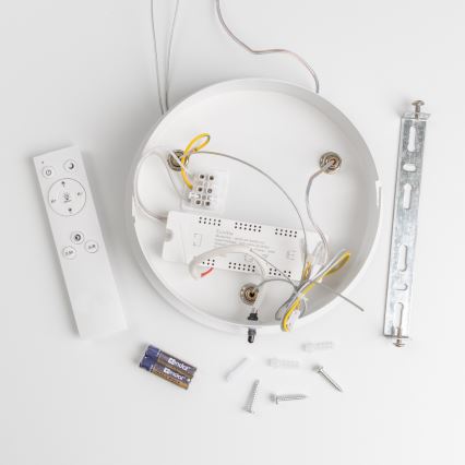 Brilagi - Dimmable LED pendant on cable FALCON LED/40W/230V 3000-6500K Ø 45 cm white + remote control