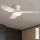 Brilagi - Dimmable LED Ceiling Fan LED/30W/230V 3000-6500K White + Remote Control