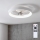 Brilagi - Dimmable LED Ceiling Fan LED/34W/230V 3000-6500K Ø 50 cm White + Remote Control