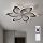 Brilagi - Dimmable LED Ceiling Fan LED/34W/230V 3000–6500K Ø 83 cm Black + Remote Control