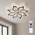 Brilagi - Dimmable LED ceiling fan LED/44W/230V 3000-6500K diameter 90 cm black + remote control